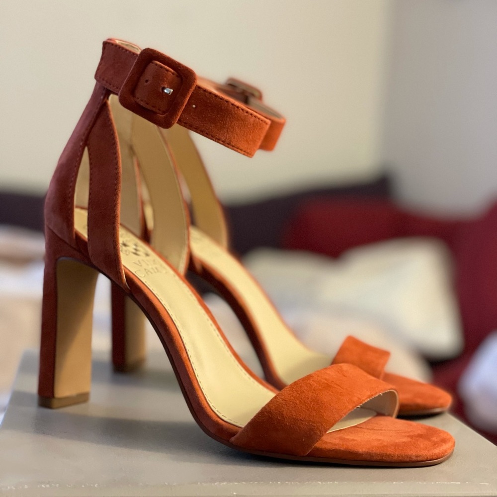 Vince Camuto open toe heel